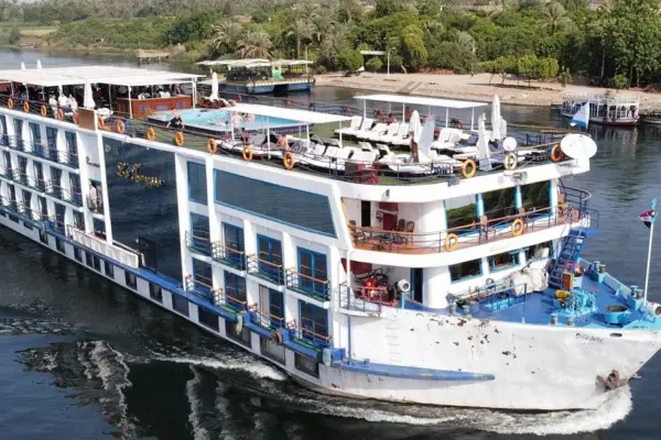 7 Nights / 8 Days MS Royal La Terrasse Nile Cruise Aswan Luxor (Aswan round trip)