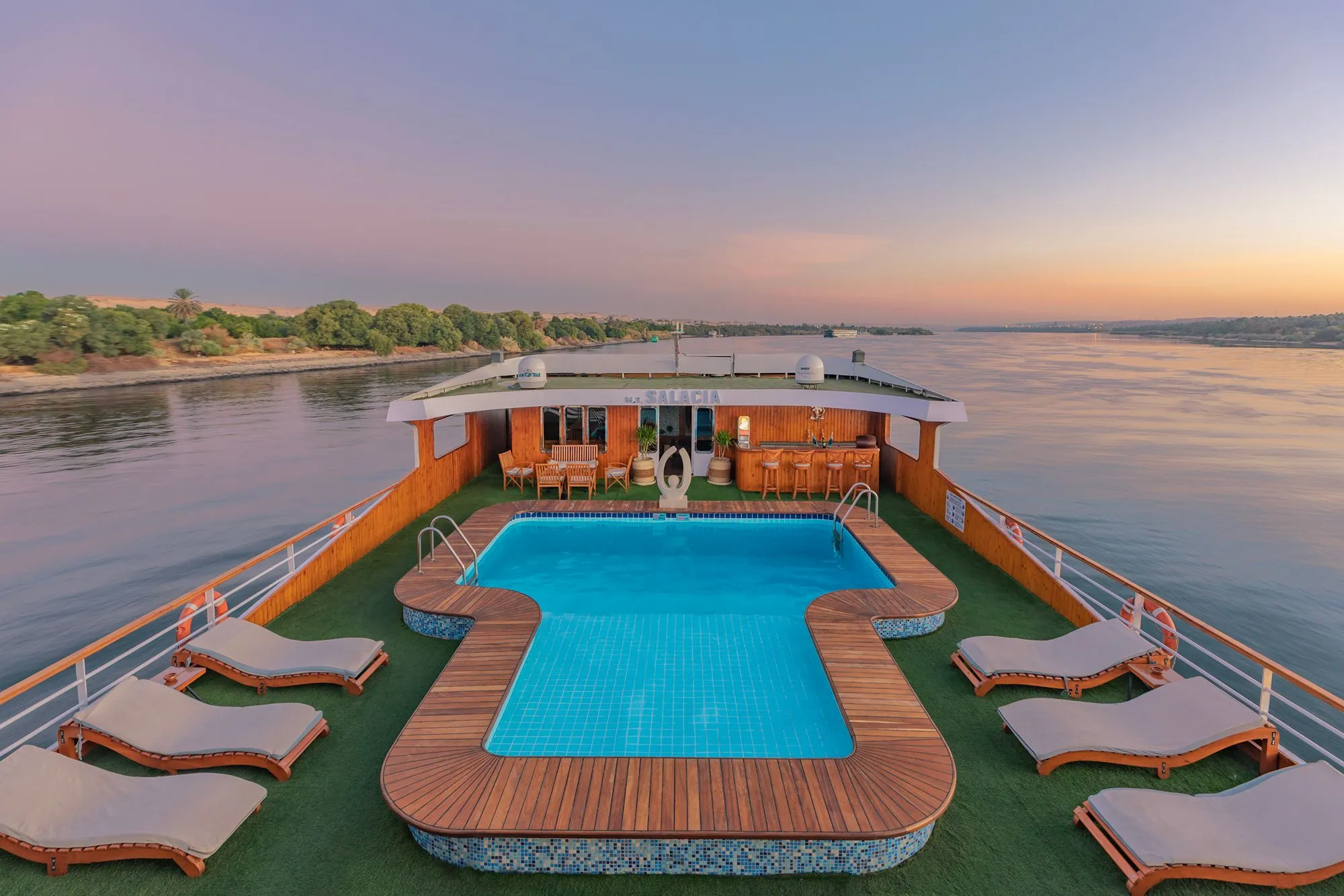MS Salacia Nile cruise Luxor Aswan with Nilo Cruise 3